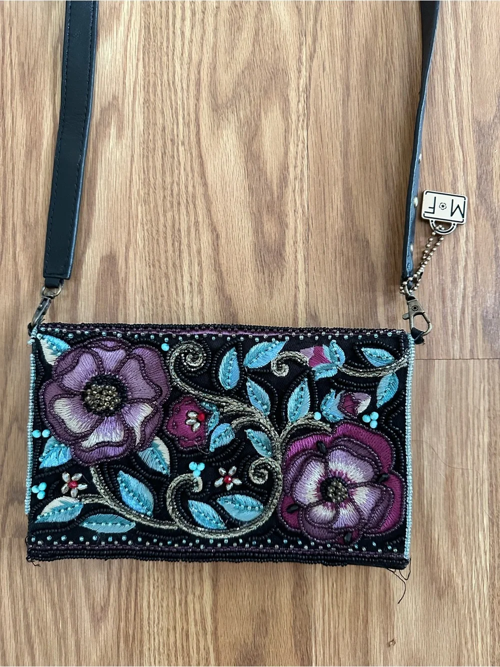Mary Frances hand beaded